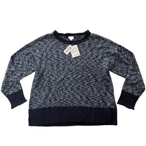 NWT LulaRoe Women's Size XL‎ Navy Blue Heather Sweater Long Sleeve